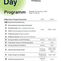 Info Day Programm