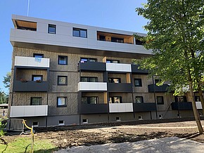 Sanierung der Burgfriedsiedlung in Hallein. © FH Salzburg