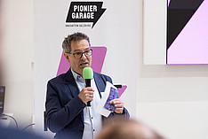 Eröffnung Pioniergarage in Urstein