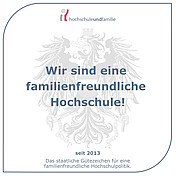 Translate to English: Familienfreundliche Hochschule