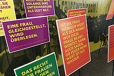 Ausstellung „100 Jahre Frauenwahlrecht“ in der Steiermärkischen Landesbibliothek, ©Atelier Thümmel