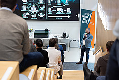 Eröffnung Pioniergarage in Urstein