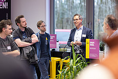 Eröffnung Pioniergarage in Urstein