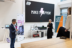 Eröffnung Pioniergarage in Urstein