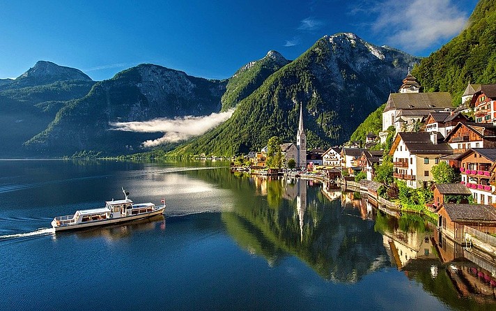 Hallstatt in Österreich