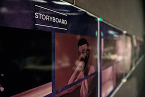 Abbildung eines digitalen Storyboards