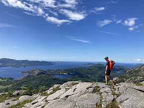 Matthias absolvierte sein Auslandssemester in Trondheim, Norwegen.