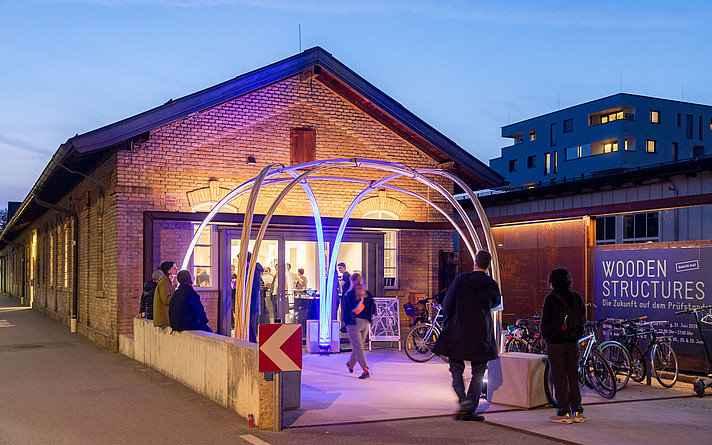 Ausstellungseröffnung Wooden Structures