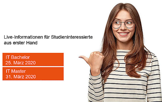 Online-Infosession für IT-Studiengänge