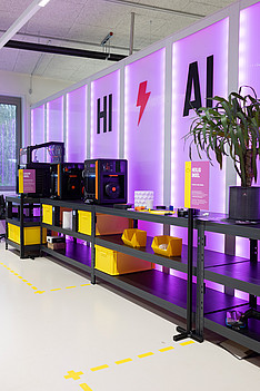 Eröffnung Pioniergarage in Urstein